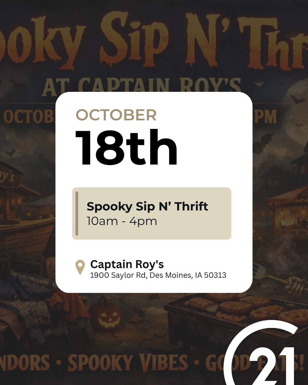 Spooky Sip N Thrift